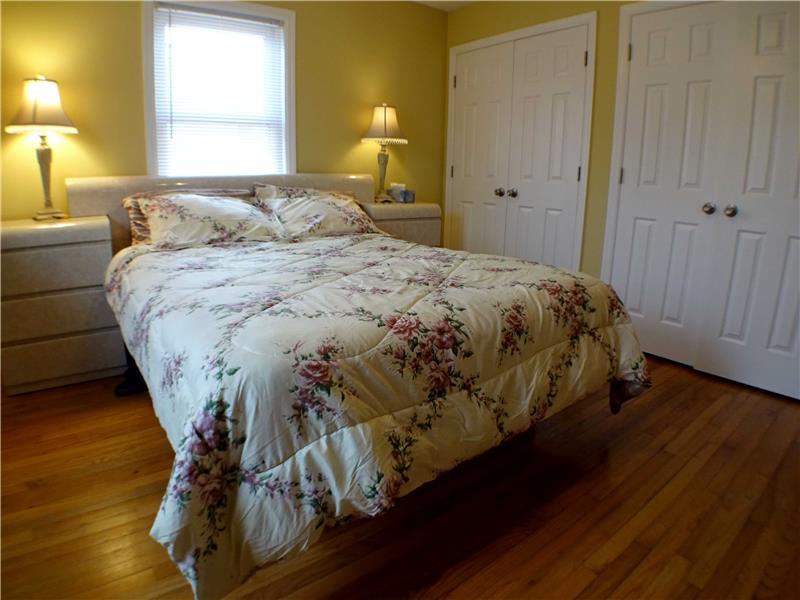 1 of 4 Bedrooms with double closets