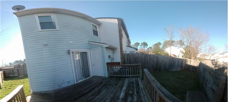 Deck and Storage Room