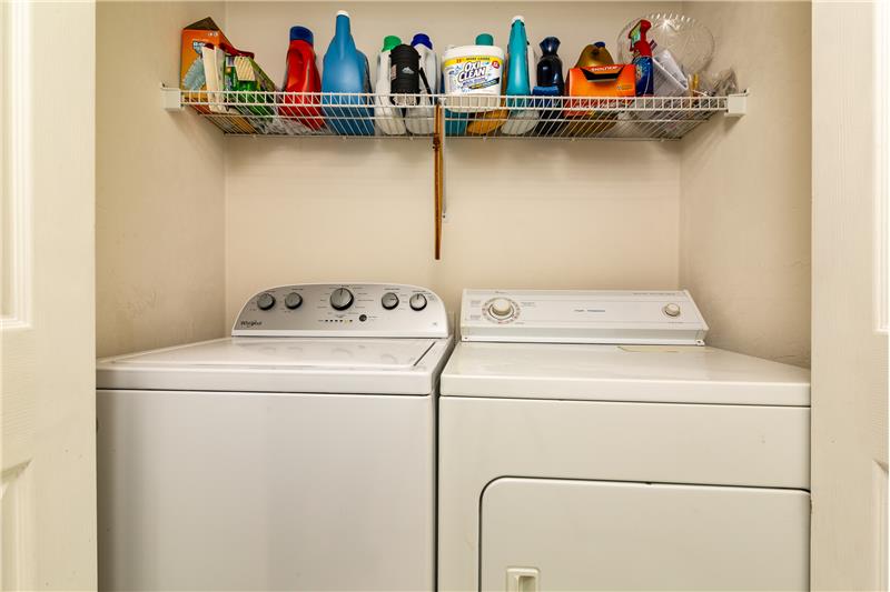 Laundry Closet Downstairs