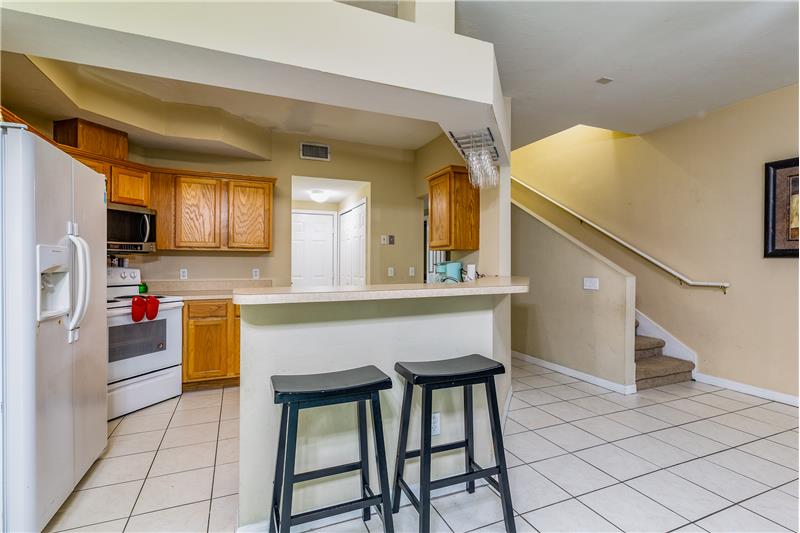 Dining Area view to Kitchen