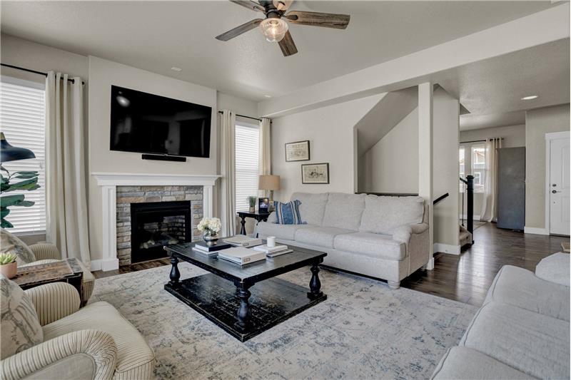 Great Room with Views back to the Entry