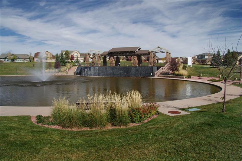 Gateway Park Pond and Waterfall