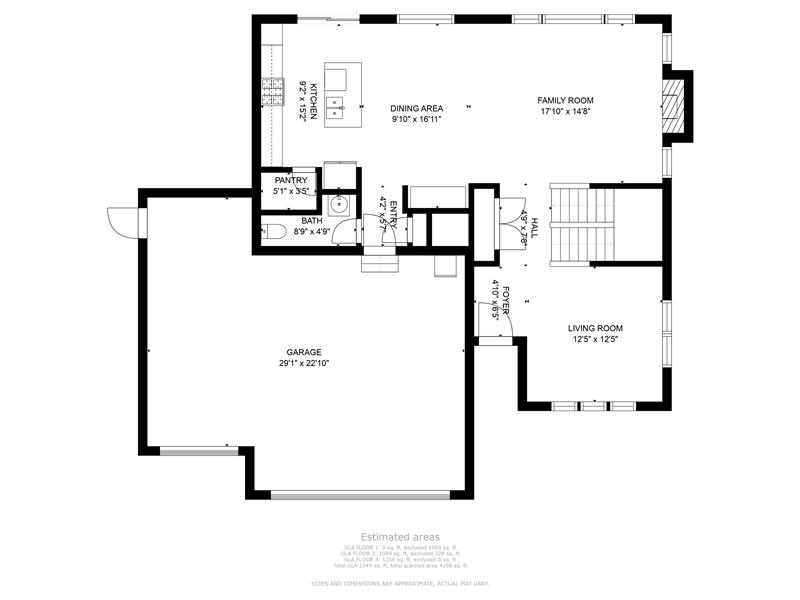 Main Level Floor Plan