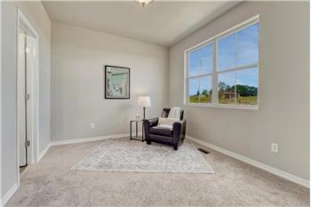 Upper level Bedroom #2 could also be used as a home office, or sitting room.