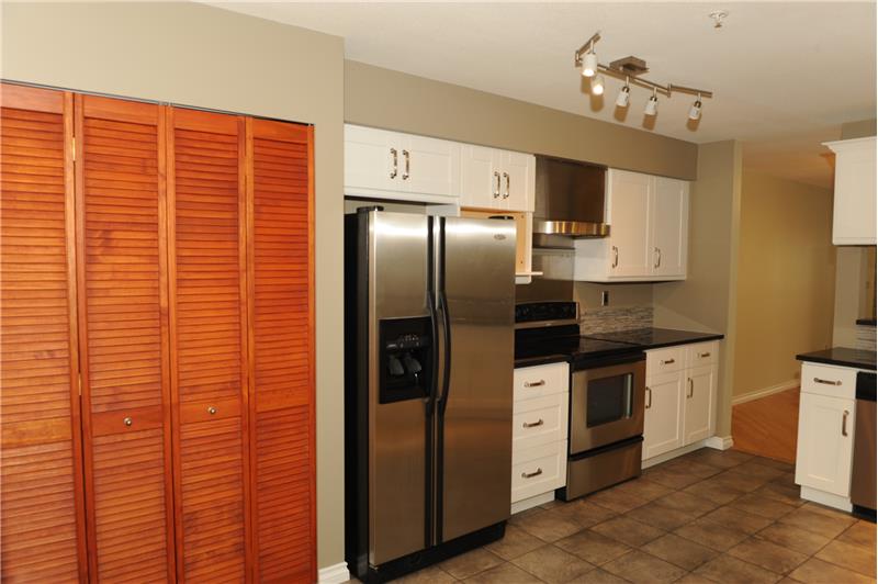 Kitchen with Pantry or Broom Closet