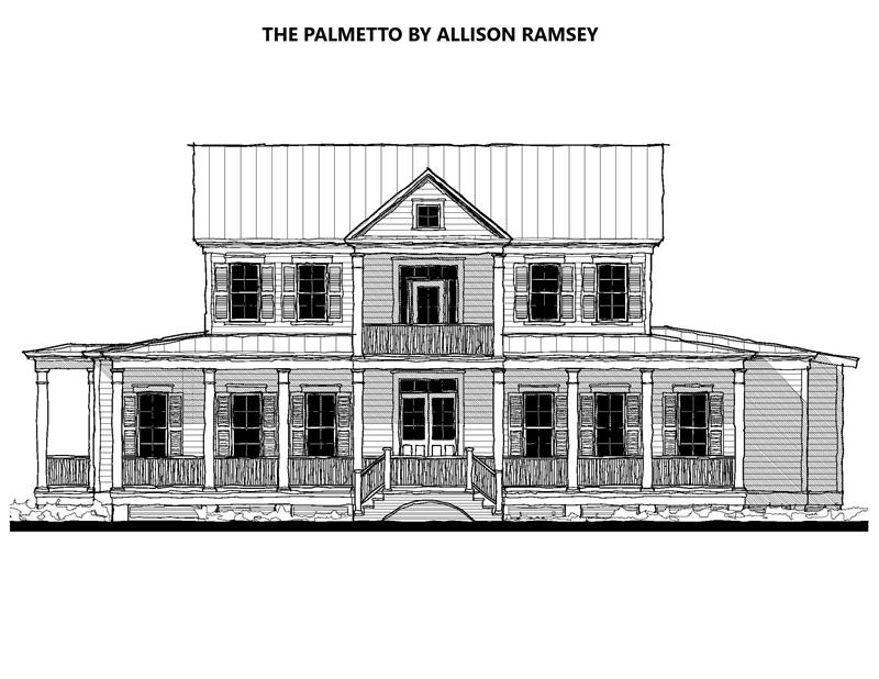 The Palmetto house rendering by Allison Ramsye