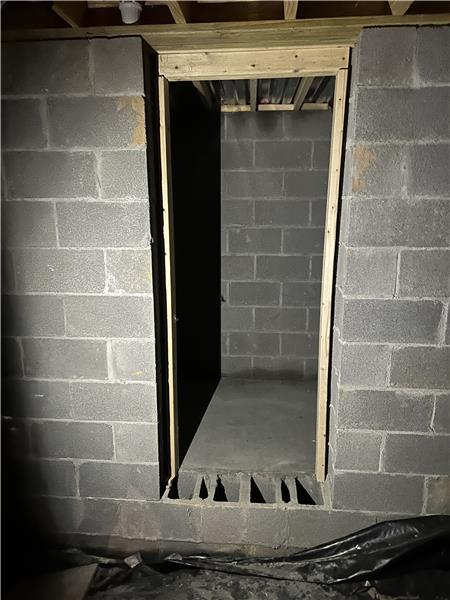 Door to Storm Shelter