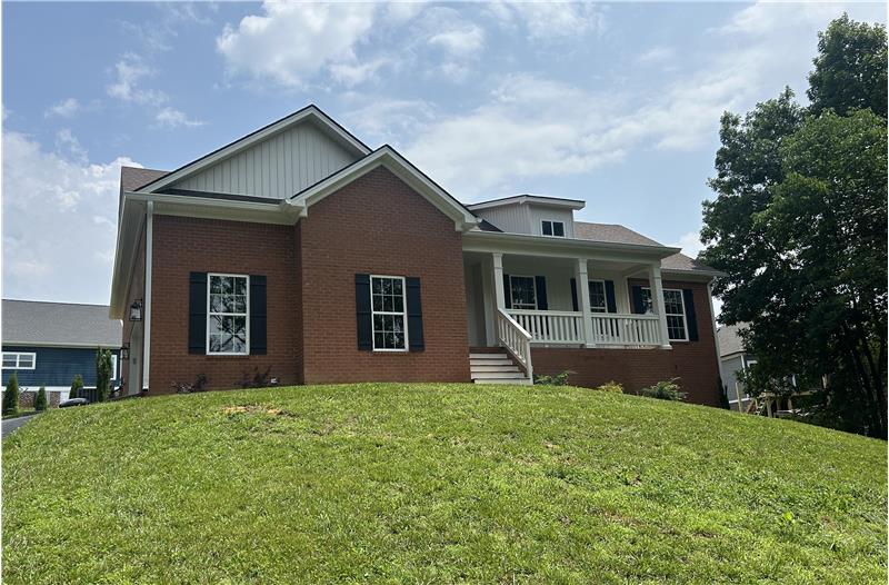 Covered front porch