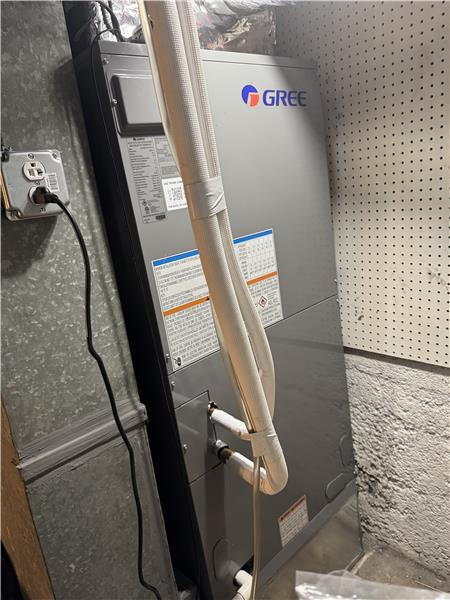 High Efficiency Electric Heat Pump Furnace.