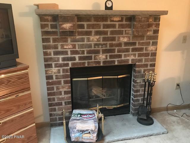 Brick Fireplace