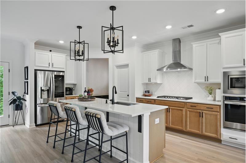 Upgraded Lighting Throughout 