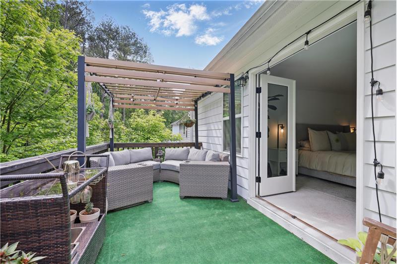 Deck off Primary Suite