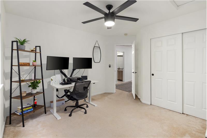 Second Bedroom Upstairs, currently used as office