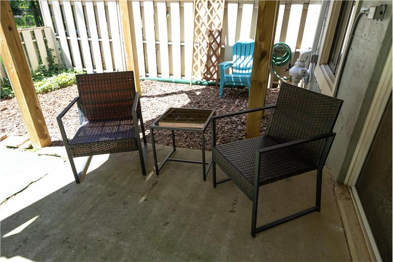 Rear Covered Patio