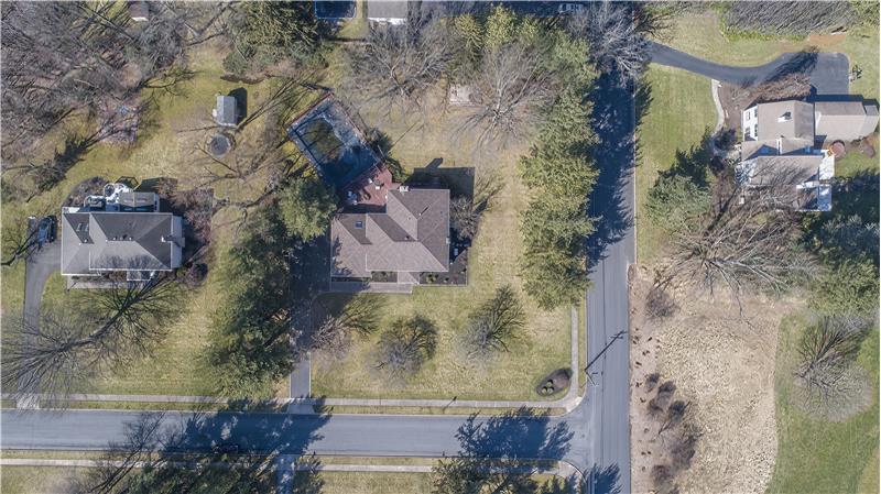 601 Country Club Drive Aerial View
