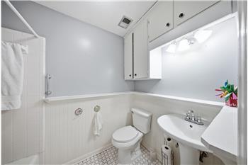 Secondary bathroom
