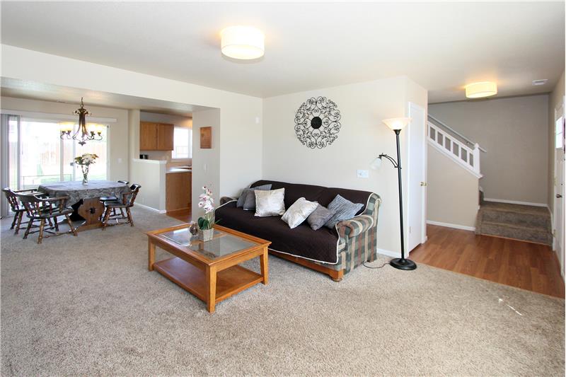 Living room is wired for speakers