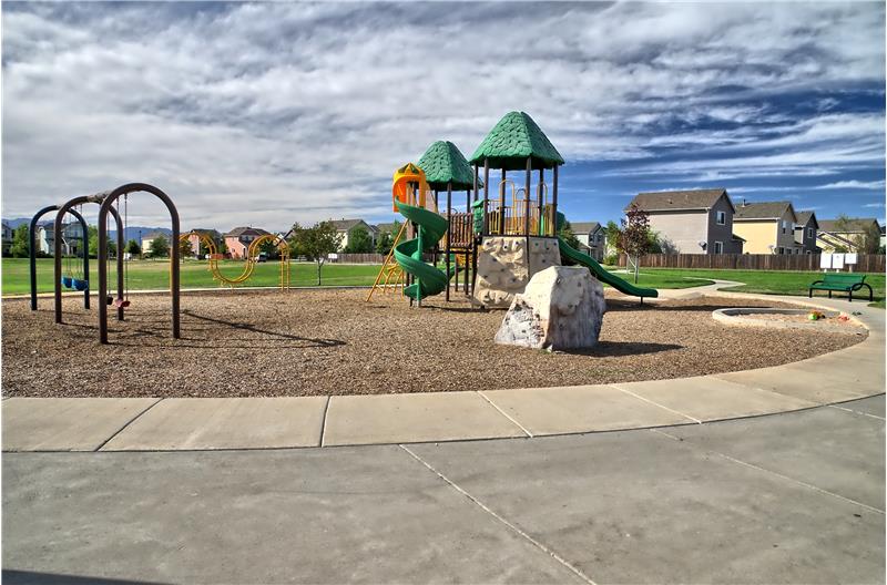 Playground at neighborhood park