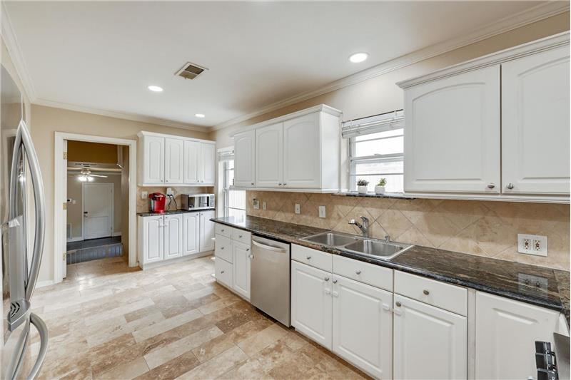 Plenty of cabinet space!