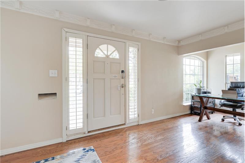 Original hardwoods and natural light