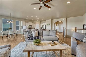 Open floor plan where one room flows easily into another, ideal for entertaining family and friends.