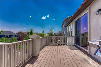 Walk out to a wood deck where you can enjoy mountain views and the fabulous Colorado sunshine.