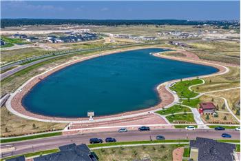 Wolf Lake for seasonal fishing and trails for walking.