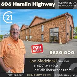 606 Hamlin Highway, Lake Ariel, PA