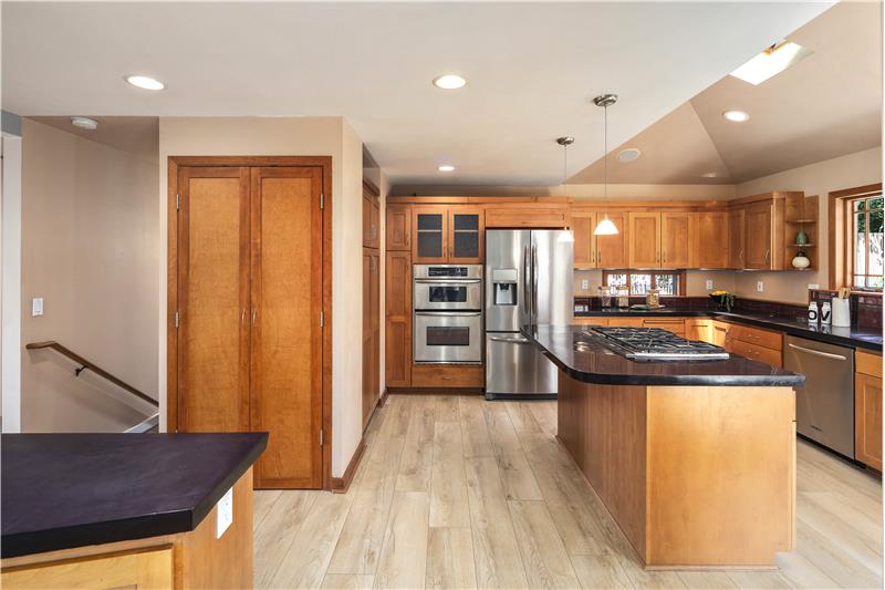 View From Dining Room into Kitchen