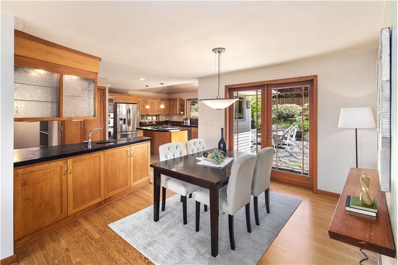 Dining Area next to Living Room