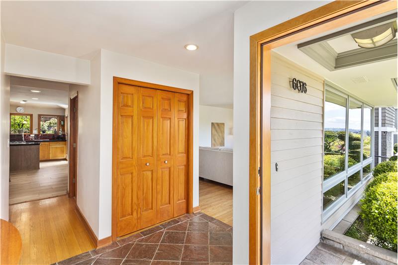 Entrance, and Coat/Storage Closet