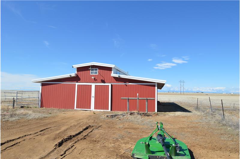 Huge barn.