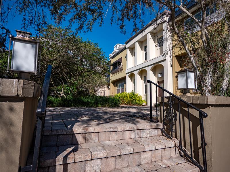 Front Courtyard Entrance