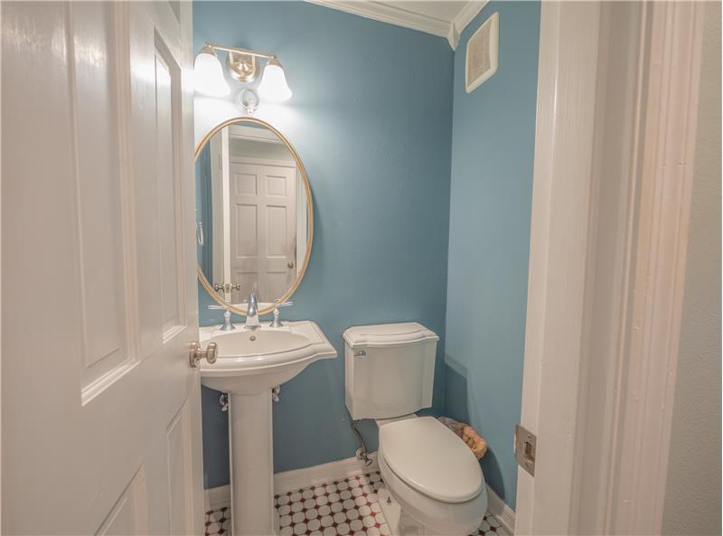 Downstairs Half Bath