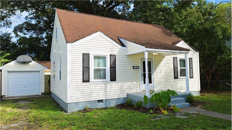 House with Detached Garage