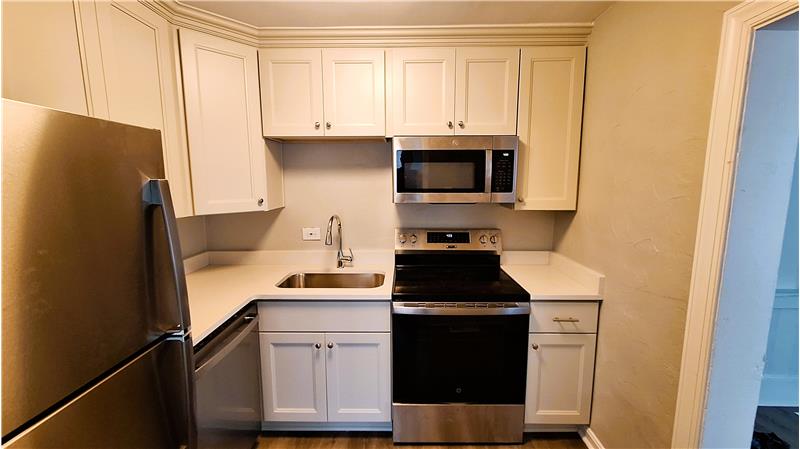 New cabinets and countertops