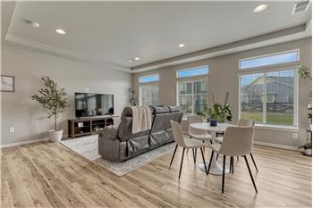 View of the Dining Area and Great Room.