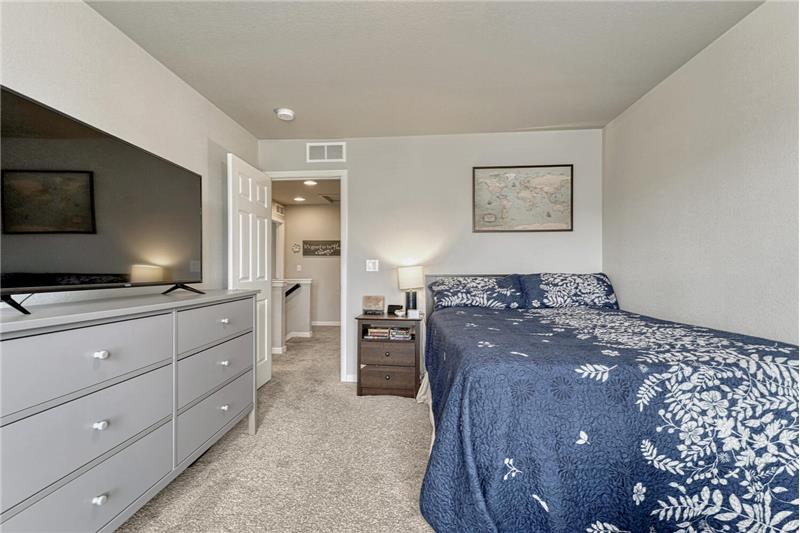View of the Hallway from Upper Level Bedroom #2.