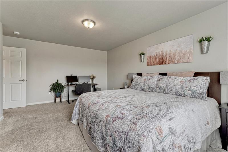 Upper Level Primary Bedroom Suite.