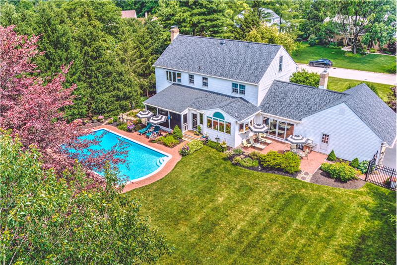 635 Thomas Jefferson, Wayne, Arial View