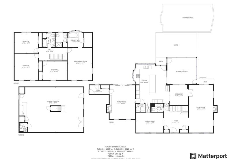 635 Thomas Jefferson, Wayne, Floor Plan
