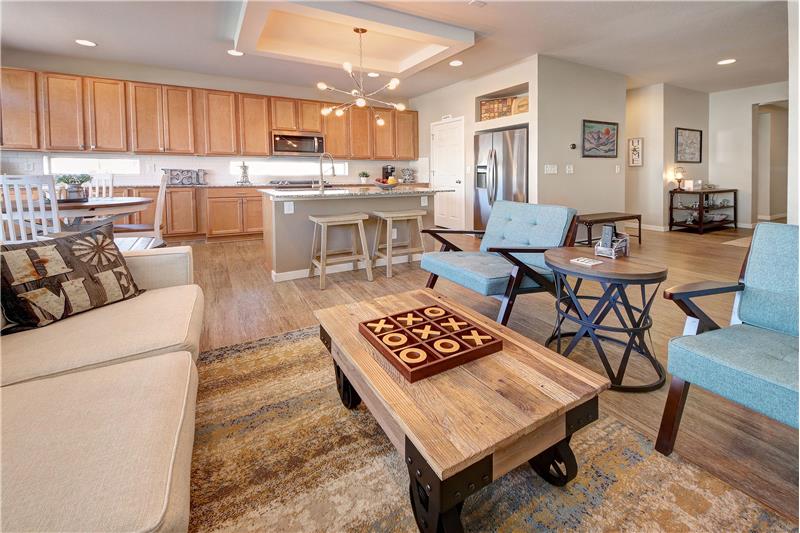Open Floor Plan Great for Entertaining