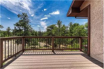 Private deck off the Primary Bedroom to enjoy quiet time and amazing views.