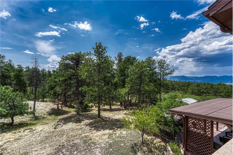 View from the deck off the Primary Bedroom.