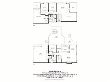 Whole House Floor Plan.