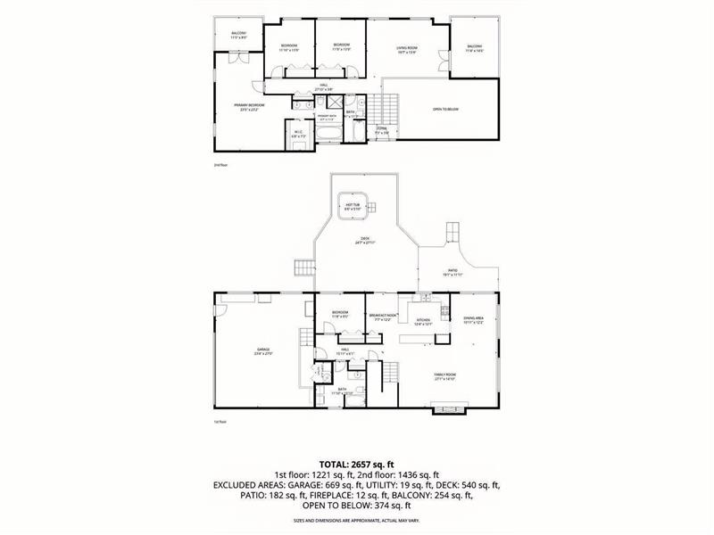 Whole House Floor Plan.