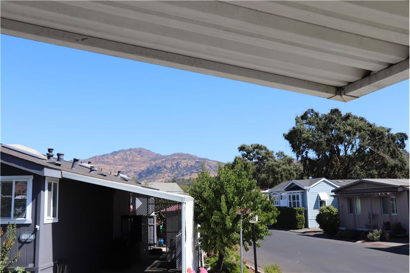 Eastern view from front deck