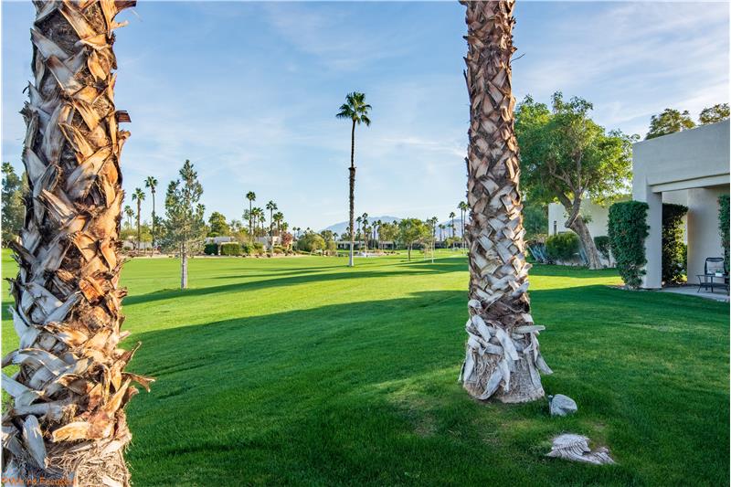 Beautiful southern views over golf course