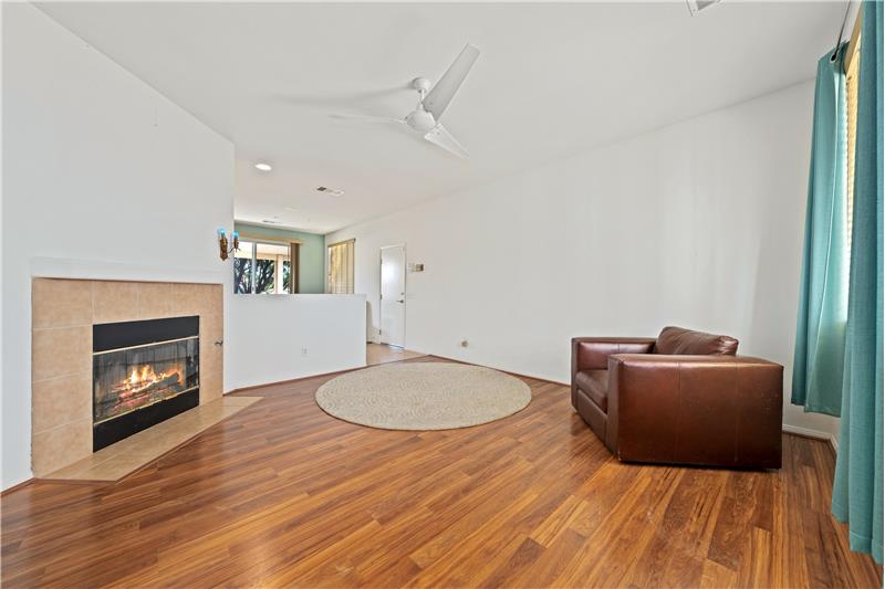 Wood Flooring in Living Room