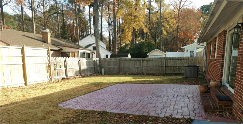 Stamped Concrete Patio